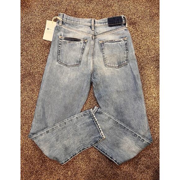 Etica Finn Jeans Straight High Rise Denim Size 26 New W/ Tag - Picture 9 of 14